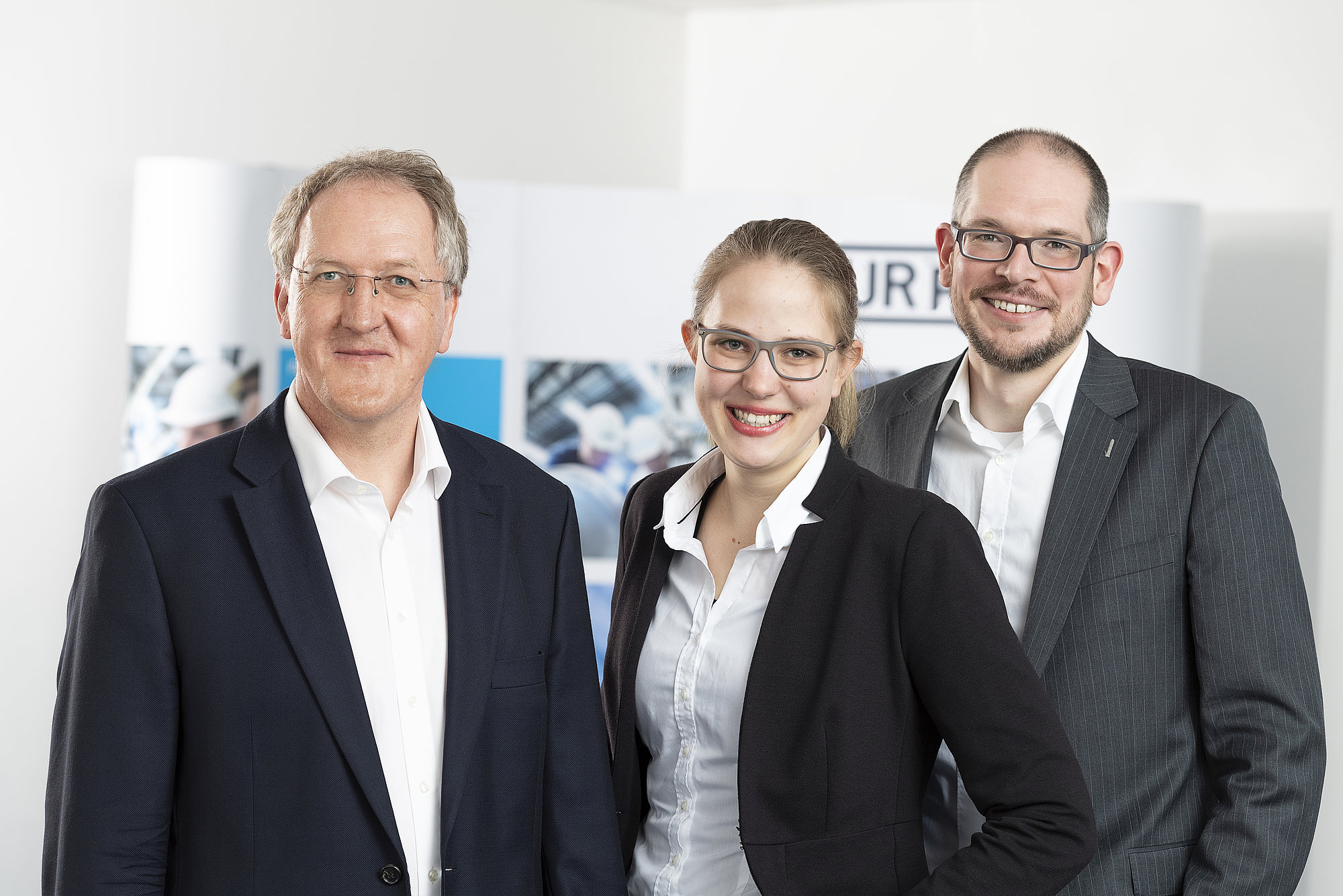 Andreas Sandmann, Hanna Sandmann und Christian Bertram