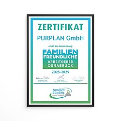 Familienfreundlicher Arbeitgeber Siegel